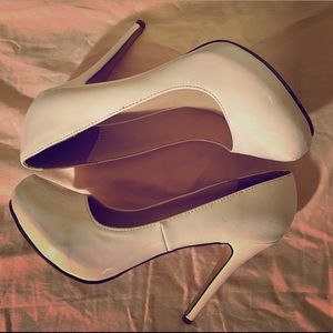 White High Heels